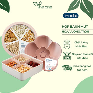Hộp mứt, khay đựng mứt nhiều ngăn, có nắp đậy kín, thiết kế sang trọng, nhựa nguyên sinh cao cấp, an toàn sức khỏe