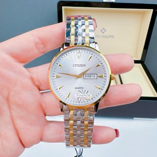 Đồng Hồ Nam Citizen Eco Drive E111-S067901D Quartz Watch, Size 40mm, Full box, Luxury diamond watch