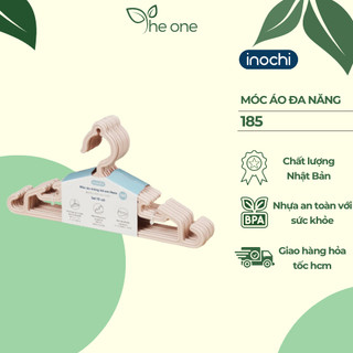 Móc treo quần áo trẻ em inochi cao cấp 185, móc em bé, móc nhựa, móc phơi đò trẻ em, nhựa nguyên sinh không giòn gãy