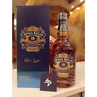 [CHÍNH HÃNG] Rượu Chivas Regal 18 Gold Signature - 700ml 40%