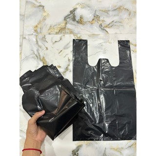 1kg TÚI XỐP ZIN 2 QUAI ĐEN BÓNG HÀNG PE ZIN LOẠI 1, KHÔNG HÔI, CHẮC CHẮN - TÚI NILON BBĐG