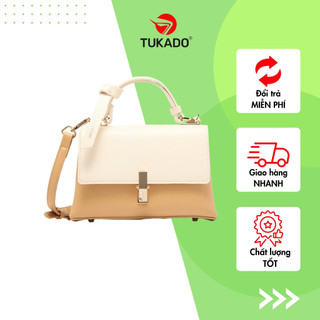 Túi Xách Nữ Đeo Chéo Đeo Vai Hàng Hiệu MICOCAH Dáng Công Sở Thời Trang Phối Màu Vintage Da Cao Cấp Cực Đẹp Giá Rẻ MC50