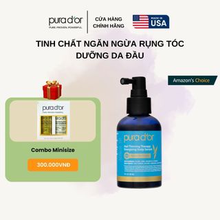  Tinh chất dưỡng da đầu PURA D'OR ngăn ngừa rụng tóc, nuôi dưỡng chân tóc chắc khoẻ 120ml