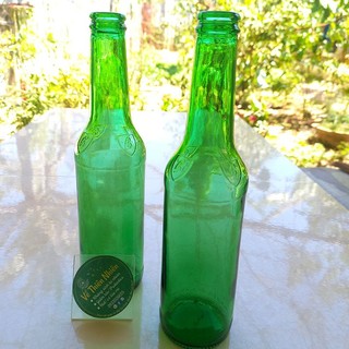 chai Thủy tinh màu 330ml + nút nhựa