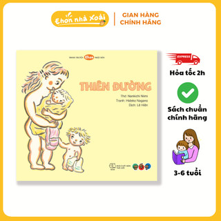 Sách Ehon cho bé từ 2 tuổi- Tranh thơ Thiên Đường