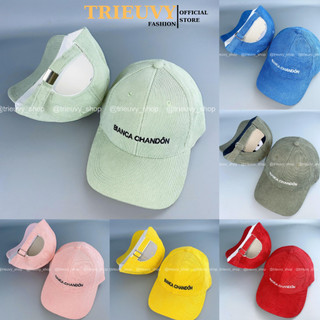 Nón lưỡi trai nam nữ chất nhung BIACA CHANDON, mũ kết chống nắng thể thao thời trang Hàn Quốc thoáng mát - TRIEUVY
