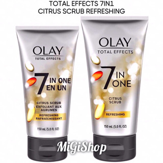  Sữa Rửa Mặt Chống Lão Hoá Có Hạt Olay Total Effects 7in1 Citrus Scrub Refreshing 150ml 