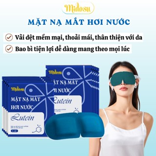 Mặt Nạ Mắt Nóng Midosu Chứa Lutein Và Than Hoạt Tính Thành Phần Tự Nhiên