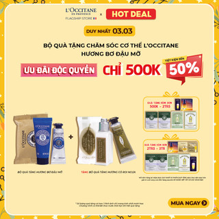 Phiên bản giới hạn l'occitane bộ quà tặng chăm sóc cơ thể