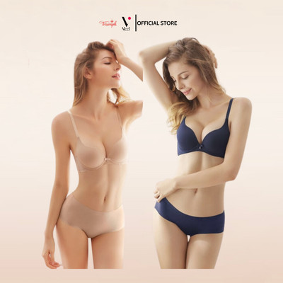 Áo ngực nữ Vicci mút dày, có gọng, 2 múi siêu nâng đẩy ngực AV.10