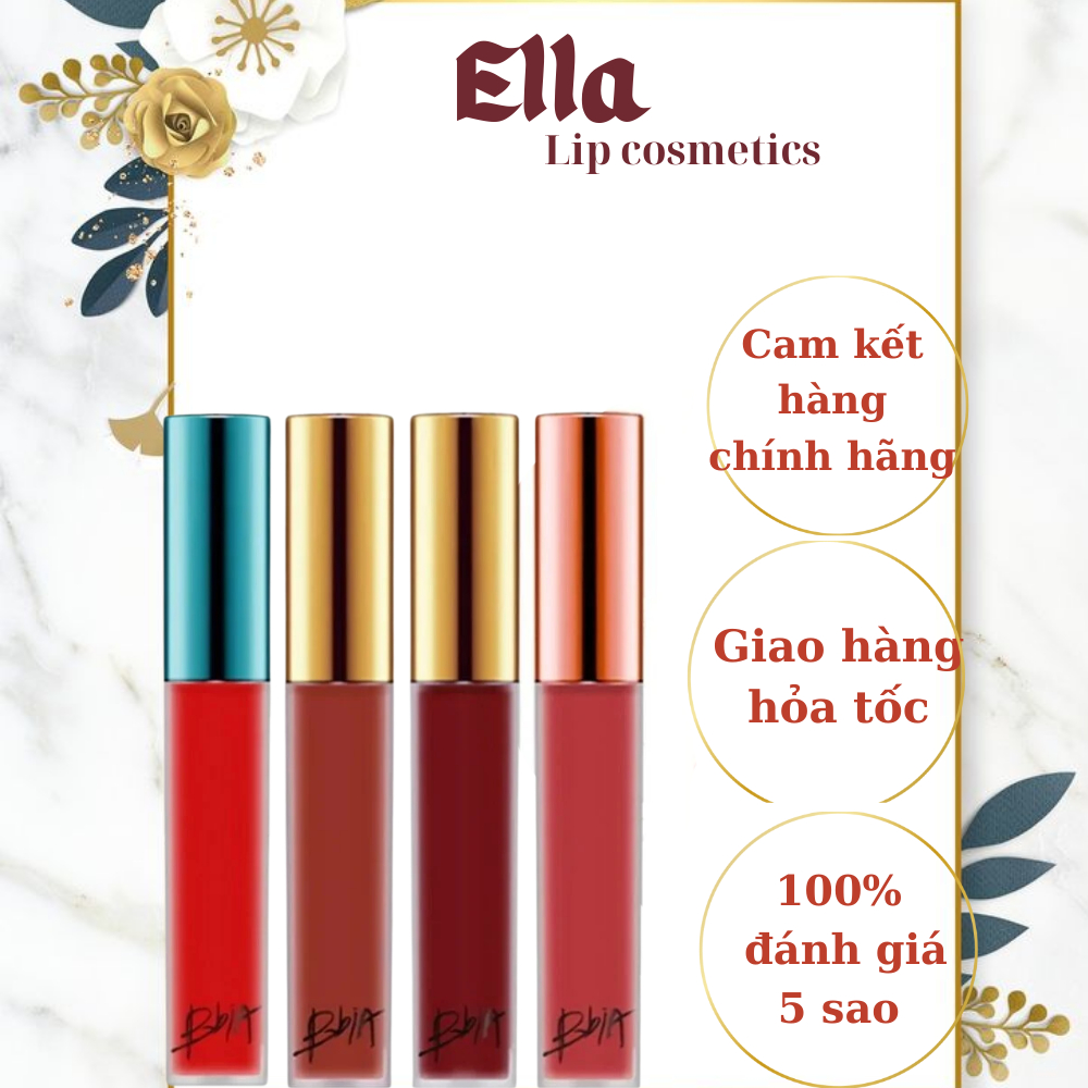 Son kem Bbia Last Velvet Lip Tint Full màu 04 13 23 24 25