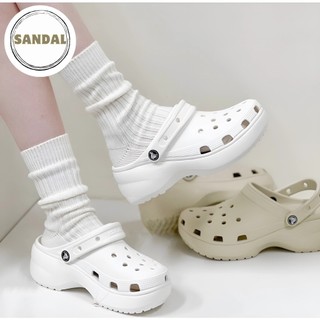  Dép Cross Platform Clog - Dép Sục Classic Nữ Đế Cao 2024
