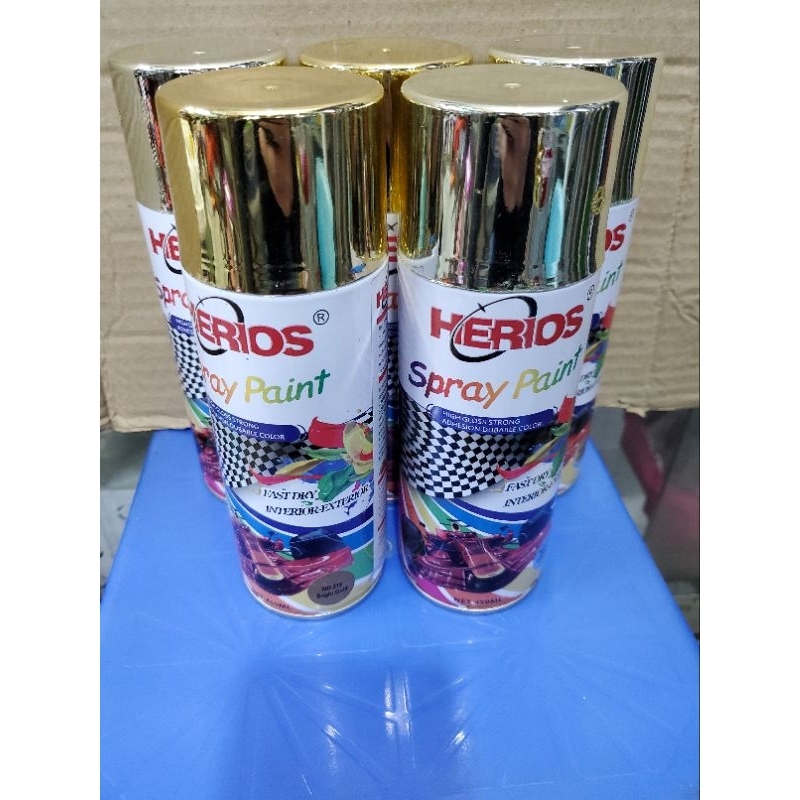 Sơn Xịt Mạ Vàng - Bạc Cao Cấp, Màu Sắc Như Thật - Chất Lượng Tốt