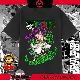 Áo One Piece, Áo Zoro, Luffy, Sanji, Ace mẫu mới cực ngầu, chất vải cotton co giãn 4 chiều thoáng mát
