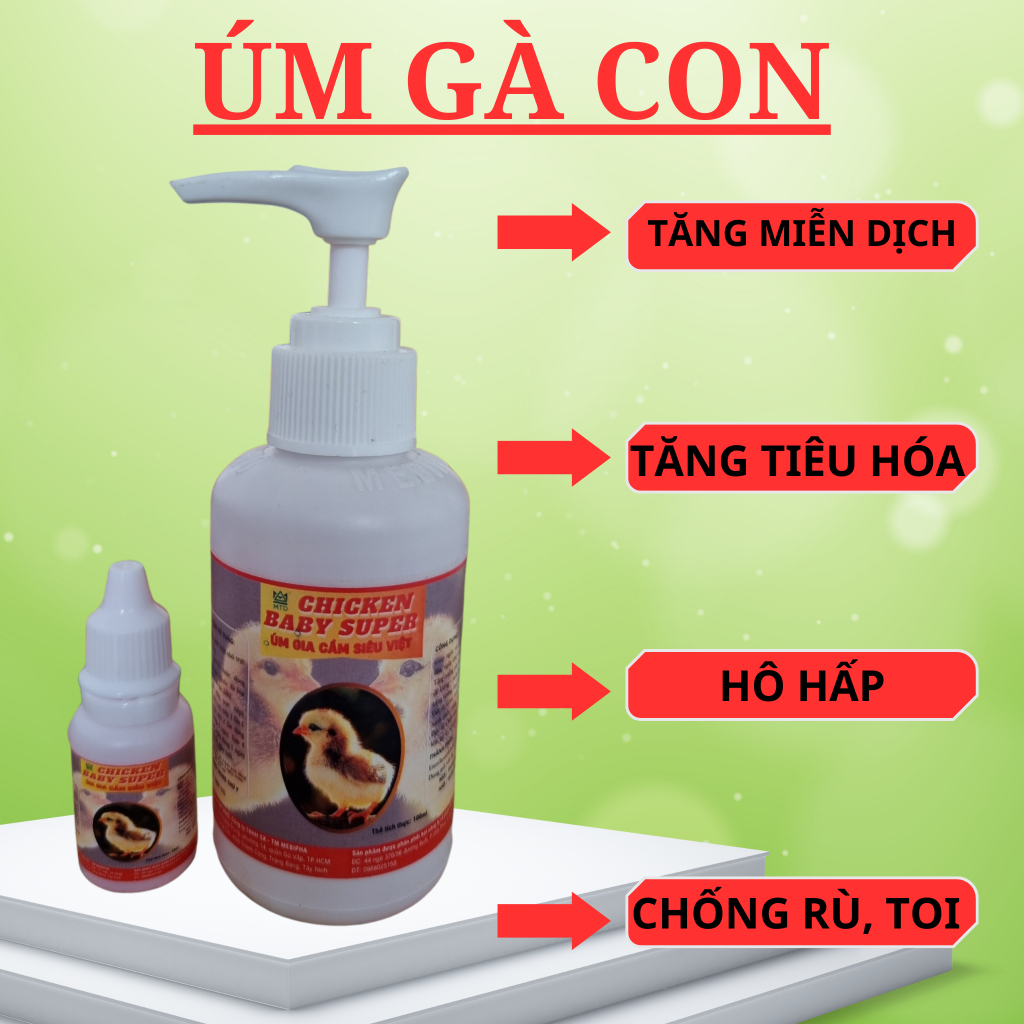 CHICKEN BABY SUPER - Úm Gia Cầm Siêu Việt