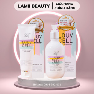 Dưỡng thể trắng da body LOUVCELL crystal whitening body lotion - LAMII BEAUTY