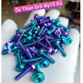 Ốc Titan Gr5 4ly Dù gắn nắp dầu ốp dầu xe máy wa rsx