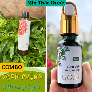Combo thảo dược khoẻ răng - sạng miệng ngừa sâu răng và hôi miệng