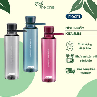 Bình đựng nước Kita SLIM 350 500 700ml, thể thao, gym, học sinh, nắp bật tiện lợi