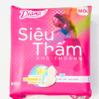 Băng vệ sinh Diana siêu thấm siêu mỏng cánh 23cm x 8 miếng