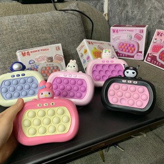 Đồ chơi Pop it Phi hành gia, kurumi, unicon,rabbit thế hệ mới - giải trí 13 nút bấm theo đèn nhạc