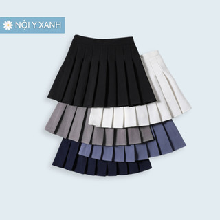 Chân váy xoè xếp ly tennis skirt - ngắn -lưng cao, đen, nâu trắng - vải đẹp tuyết mưa cao cấp dễ thương cá tính