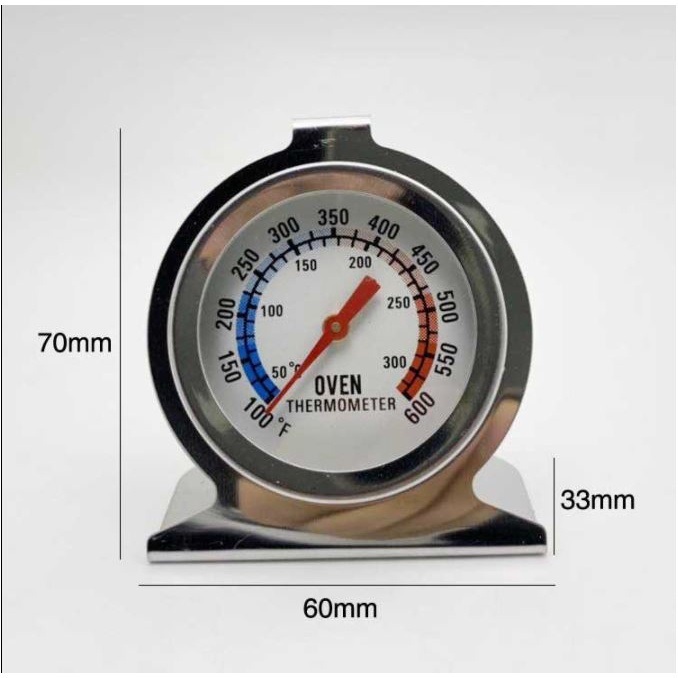 Đồng hồ Oven đo nhiệt độ cao - Nhiệt kế lò nướng 0 - 300 độ C
