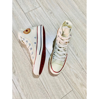 GIÀY CONVERSE KEM SIZE 36.5-37-23cm chính hãng 2hand