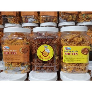 Compo 500g khô gà lá chanh, 500g khô gà bơ tỏi, 500g heo cháy tỏi