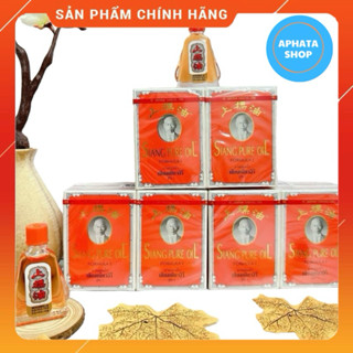 Dầu gió ông già Thái Siang Pure Oil, Chính hãng chữ vàng 7cc và 3cc, bao test