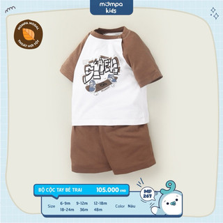 [MOMPA] Bộ cộc tay cài vai mompa
