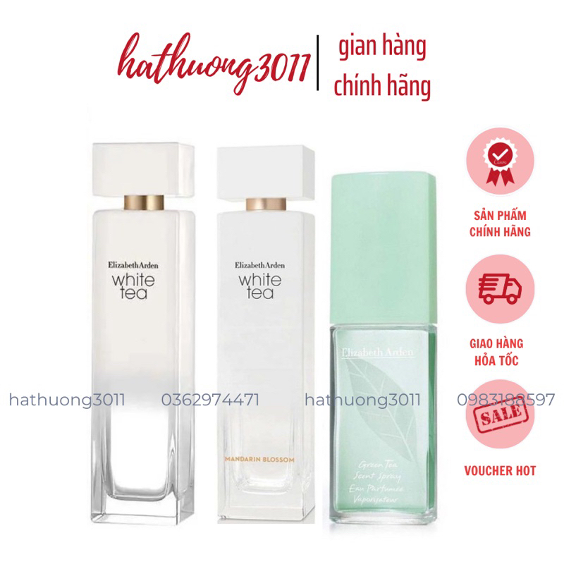 [Đủ Dòng] Nước Hoa Nữ Elizabeth Arden Thơm Mát, Thanh Lịch