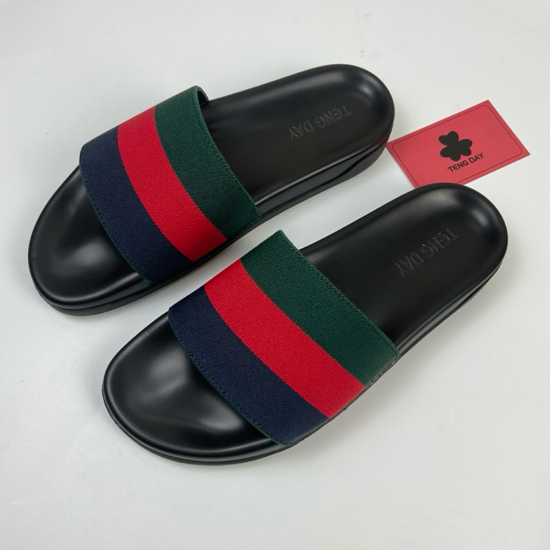 Dép Quai Ngang Da Cao Cấp Nam Nữ - Đế 4cm Giúp Tăng Chiều Cao, Thời Trang - Sang Trọng.Tengday Vietnam