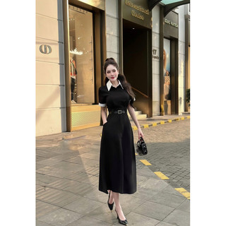 Váy phối kẻ