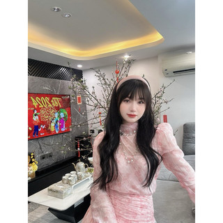 Sét váy hoa hồng tiểu thư
