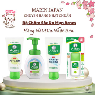Bộ Sản Phẩm Chăm Sóc Da Mụn Acnes Nhật Bản