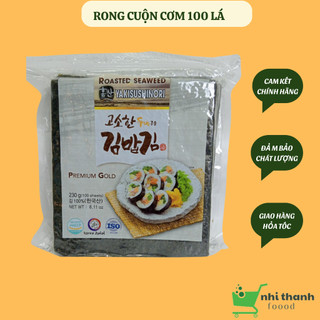 Rong biển cuộn cơm,sushi,kimbap Hàn Quốc gói 100 lá