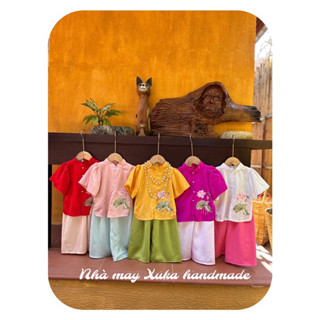 Pháp phục Tâm An cho bé gái(Nhà may Xuka handmade)