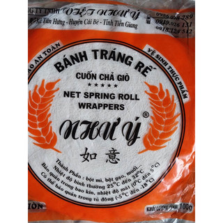 Bánh đa nem rế - bánh tráng rế cuộn nem giòn rụm gói 100gram