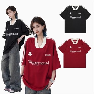 Áo thun nữ tay lỡ chất cotton su in chữ ( WINNER ) phong cách Hàn Quốc THUUNISEX M1575
