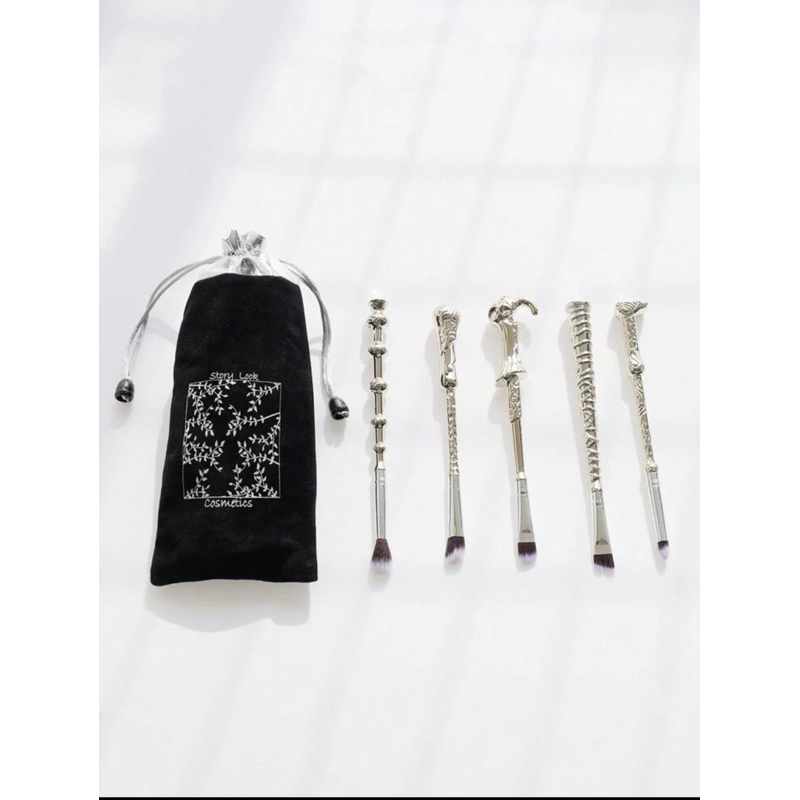 Bộ Set Cọ Trang Điểm 5 Chiếc Harry Potter