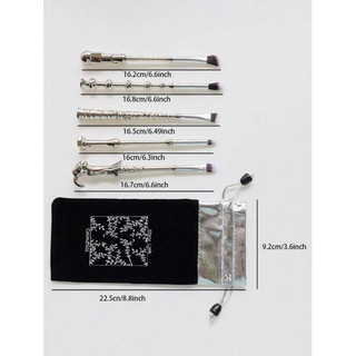Bộ Set Cọ Trang Điểm 5 Chiếc Harry Potter