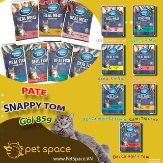 85g - pate gói 85g cho mèo snappy tom gói - 85g