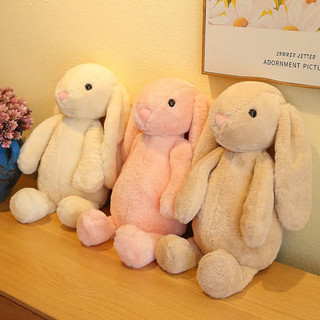 Thỏ bông jellycat thỏ bông trắng đáng yêu cho bé thỏ tai dài, gấu bông bearhouse