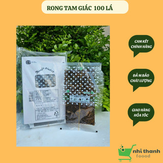 Lá Rong biển cuộn cơm hình tam giác,cưộn cơm nắm hàn quốc gói 100 lá
