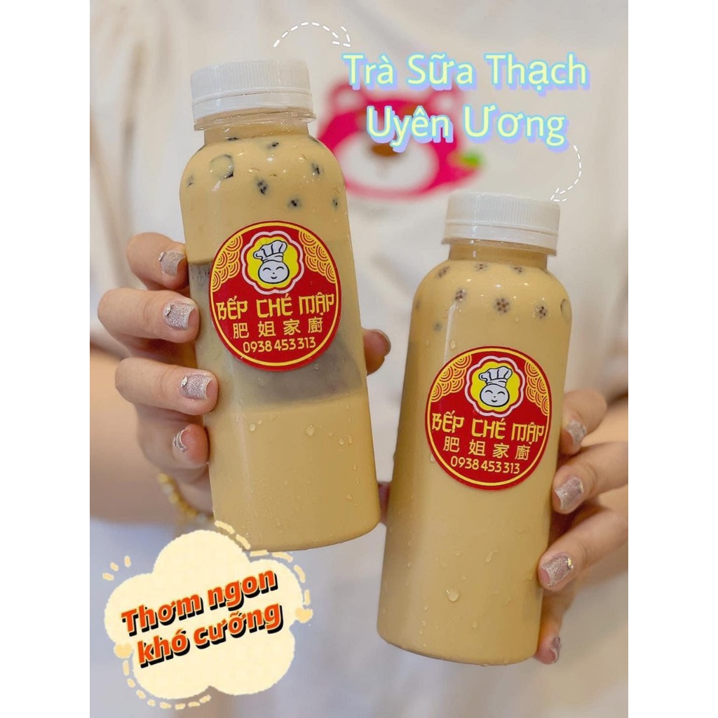 Mẫu chai tròn cao 330ml cổ rộng f38