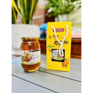 Sâm ngâm mật ong Honey Ginseng Tea Hàn Quốc Hũ 580gr