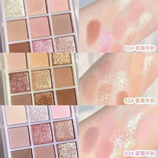 Phấn mắt 9 ô sữa bò xixi bảng lớn