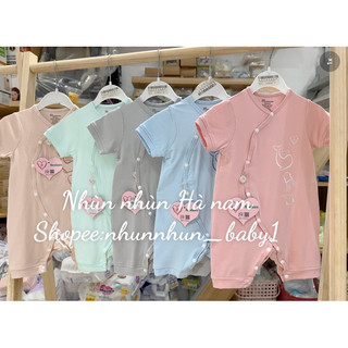 (Hà Nam)Bộ body cộc tay cài thẳng và cài chéo sợi tre cải tiến Avaler/Mommom