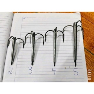  Lưỡi câu ba tiêu sắc bén - chạm là có đủ số 1-5 